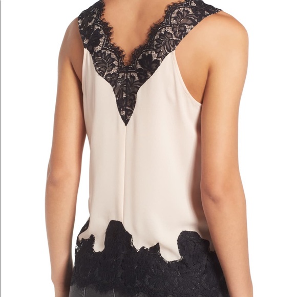 Chelsea28 lace trim tank - Picture 2 of 5